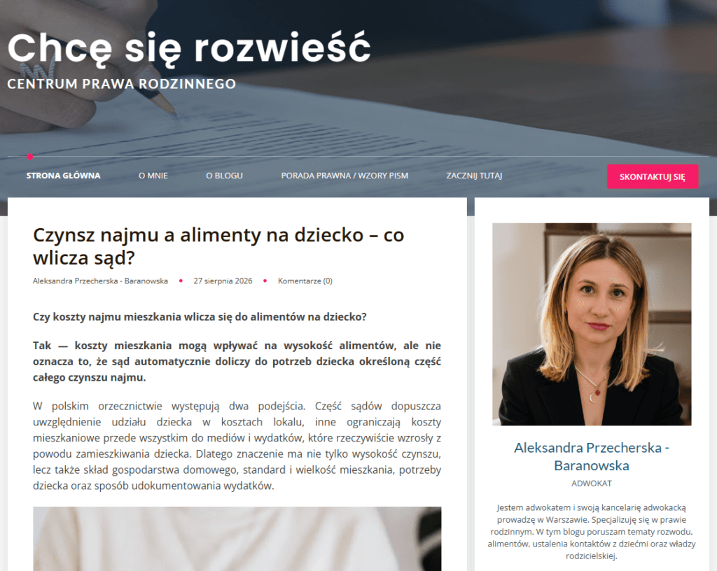 Chce się rozwieść